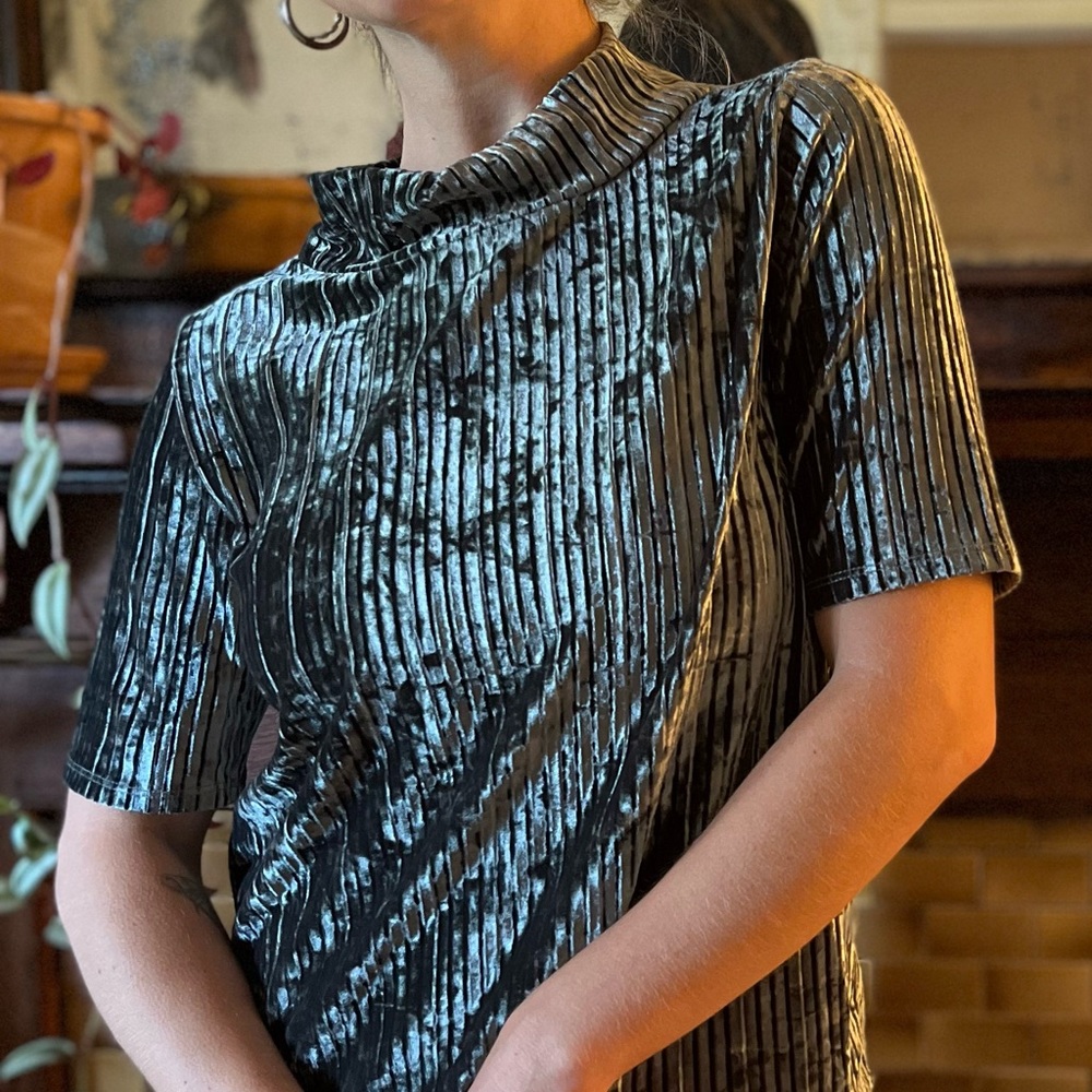 LOFT mock turtle shirt